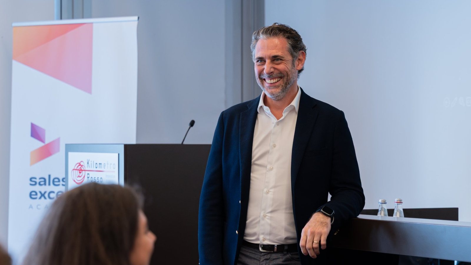 Federico Mazzucchelli in aula alla Sales Excellence Academy
